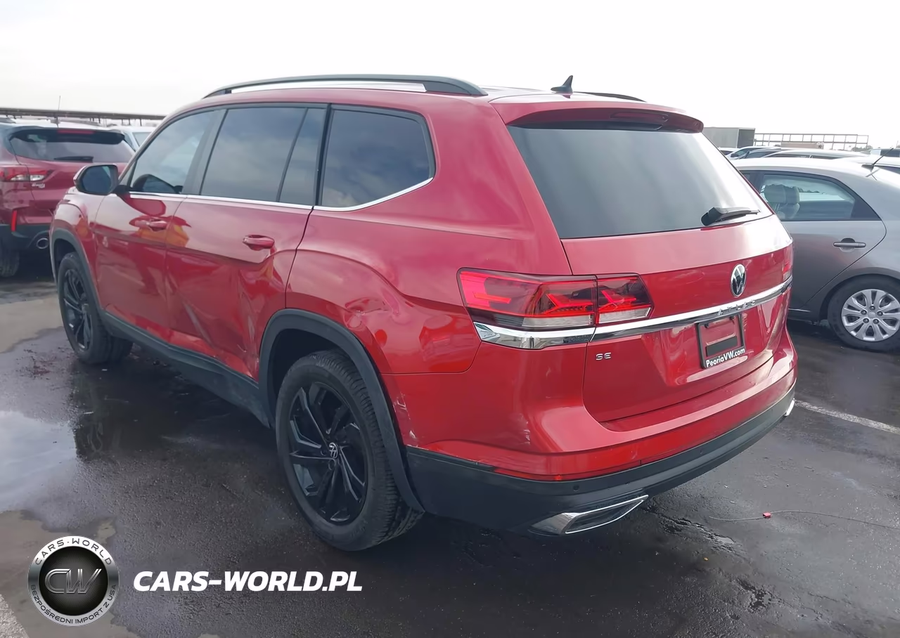 2022 Volkswagen Atlas 2.0T Se W-Technology VIN:1V2WP2CA1NC556196 - 3