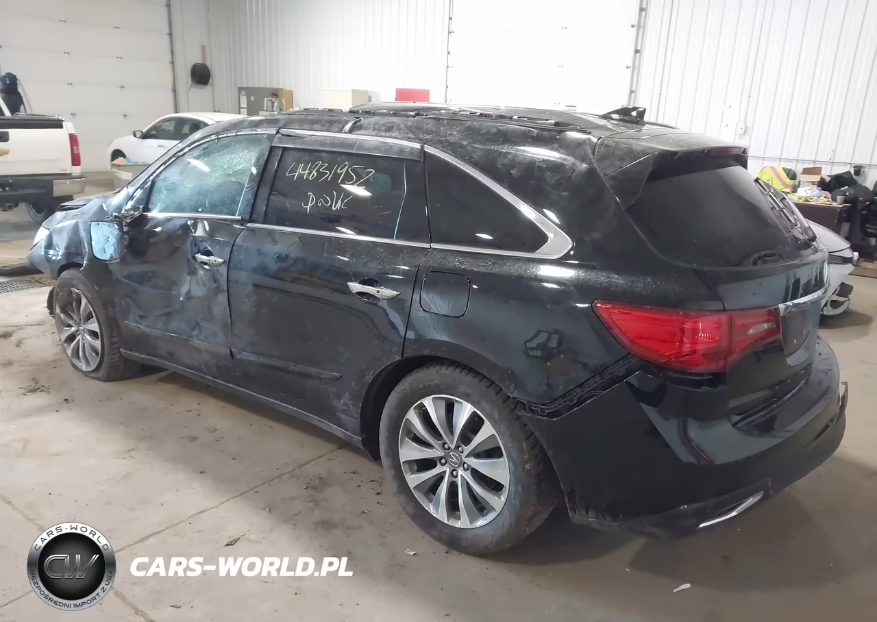 2015 Acura Mdx Technology Package VIN:5FRYD4H49FB032833 - 3