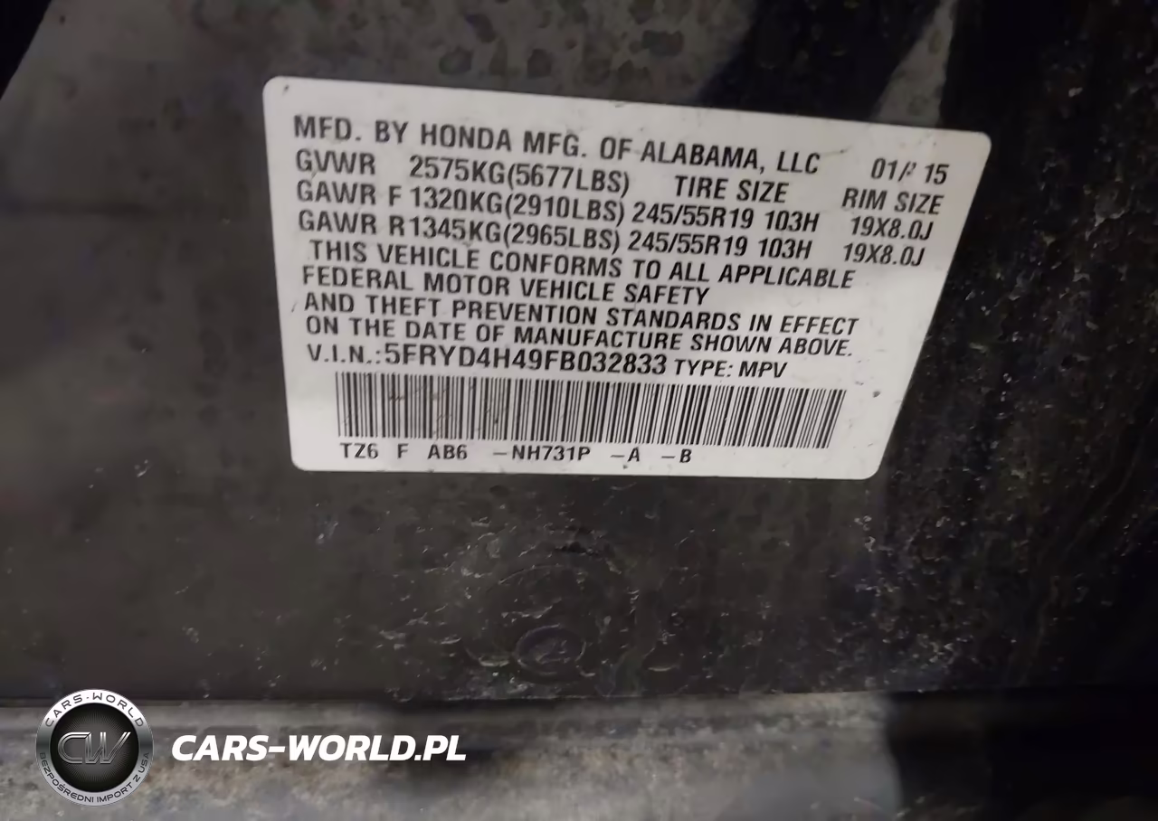 2015 Acura Mdx Technology Package VIN:5FRYD4H49FB032833 - 9