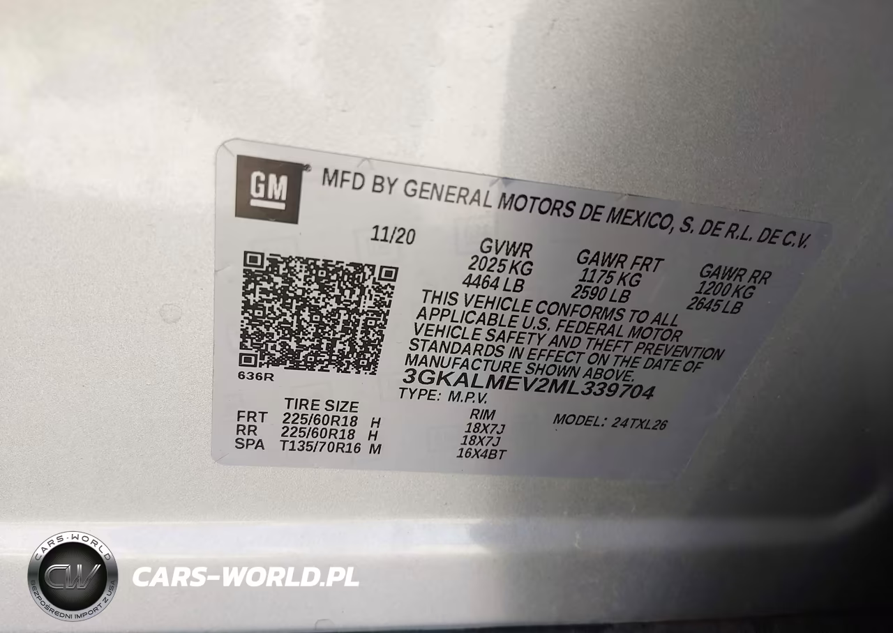 2021 GMC Terrain Fwd Sle VIN:3GKALMEV2ML339704 - 9