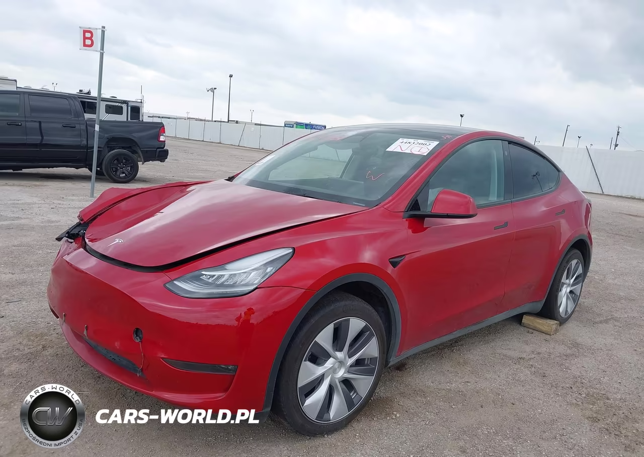 2023 Tesla Model Y Awd-Long Range Dual Motor All-Wheel Drive VIN:7SAYGDEE2PA065809 - 2
