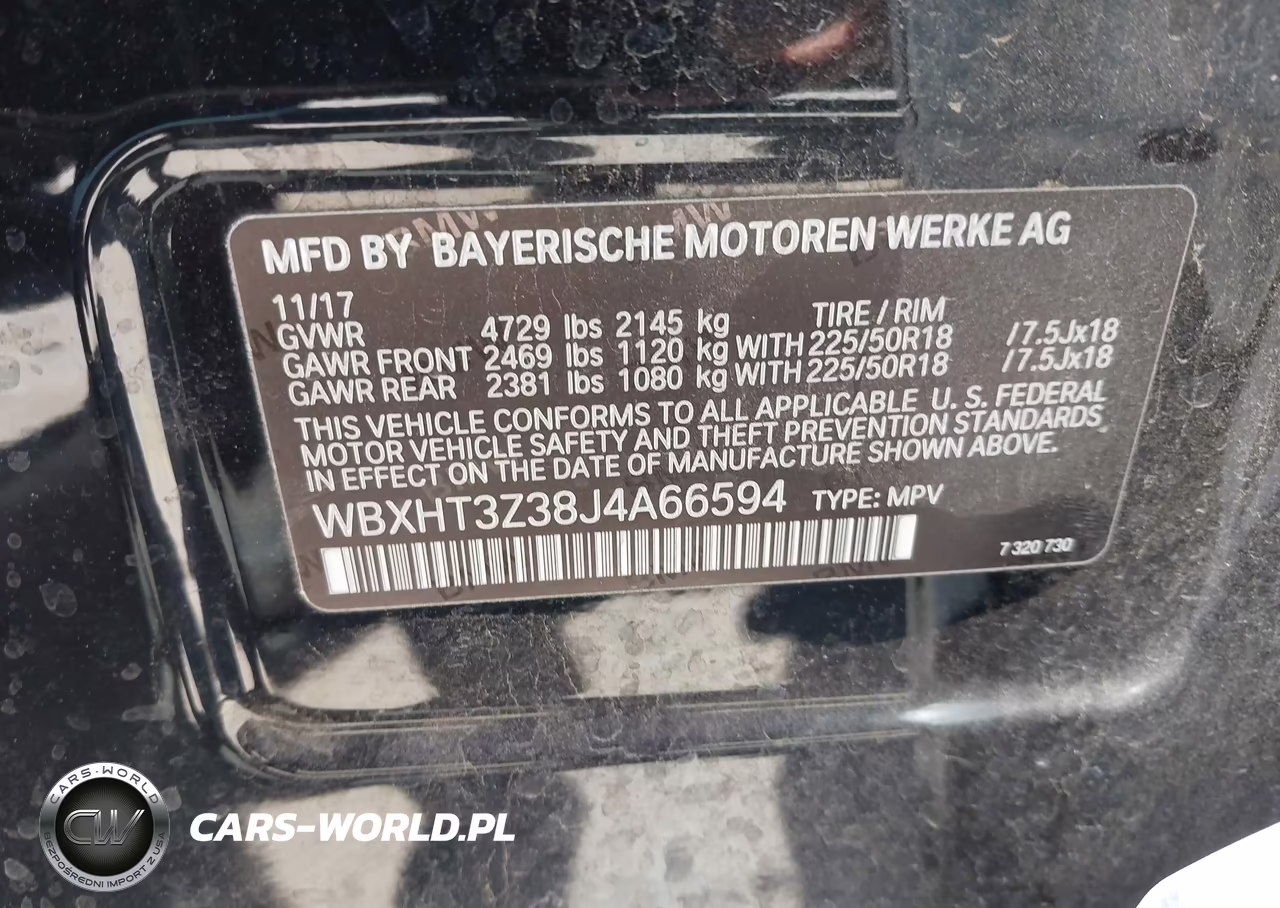 2018 BMW X1 xDrive28I VIN:WBXHT3Z38J4A66594 - 9