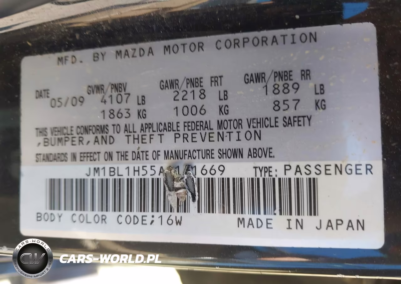 2010 Mazda Mazda3 S Sport VIN:JM1BL1H55A1161669 - 9