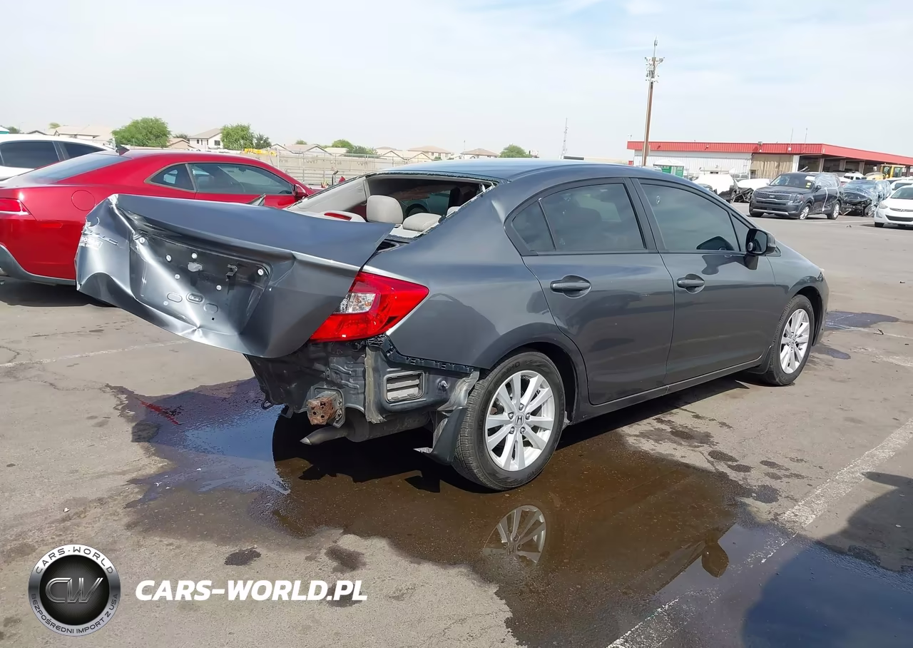 2012 Honda Civic Ex VIN:2HGFB2F80CH501923 - 4