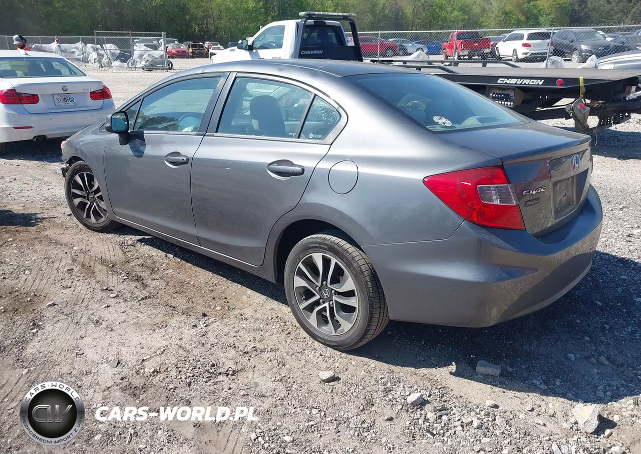 2012 Honda Civic Lx VIN:19XFB2F59CE020133 - 3