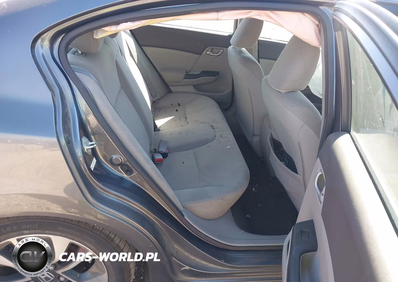 2012 Honda Civic Lx VIN:19XFB2F59CE020133 - 8