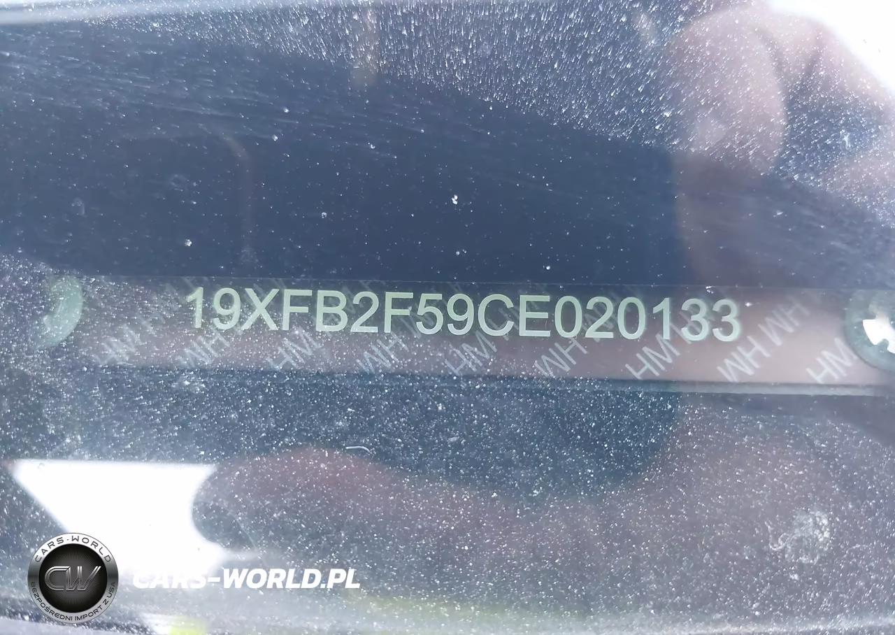 2012 Honda Civic Lx VIN:19XFB2F59CE020133 - 9