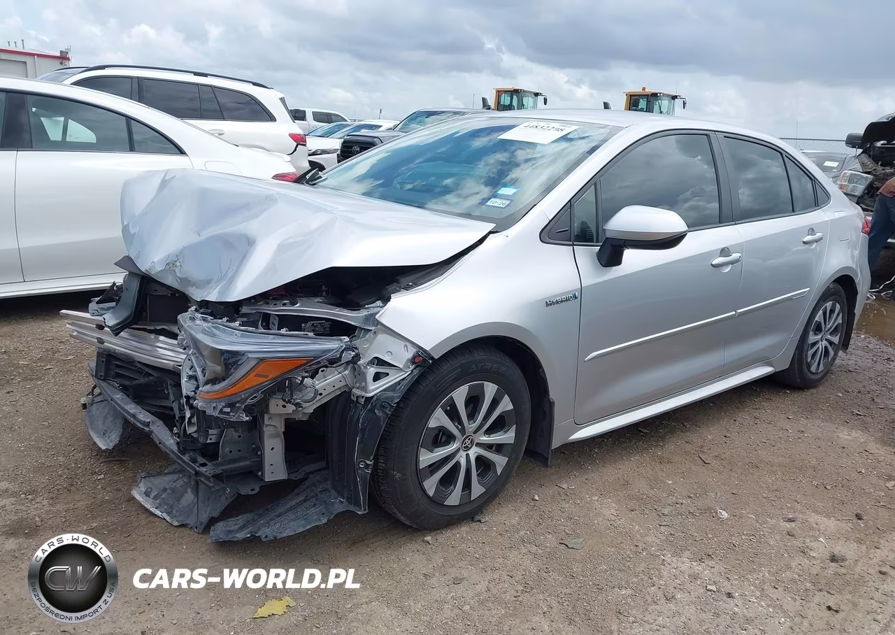 2020 Toyota Corolla Hybrid Le VIN:JTDEBRBE9LJ019691 - 2