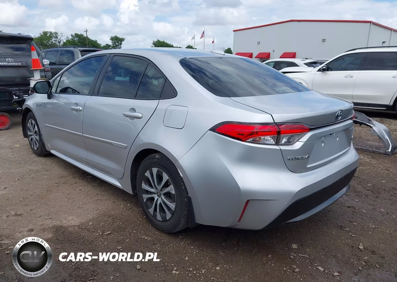 2020 Toyota Corolla Hybrid Le VIN:JTDEBRBE9LJ019691 - 3