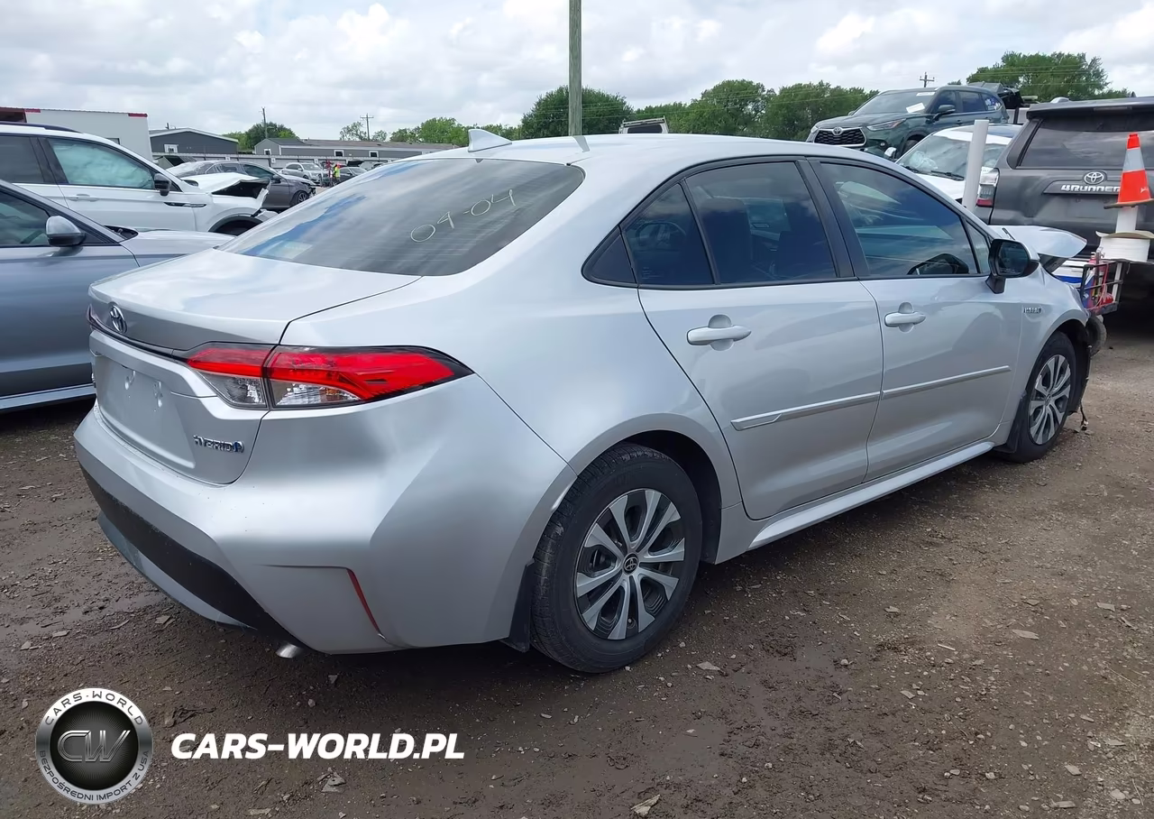 2020 Toyota Corolla Hybrid Le VIN:JTDEBRBE9LJ019691 - 4