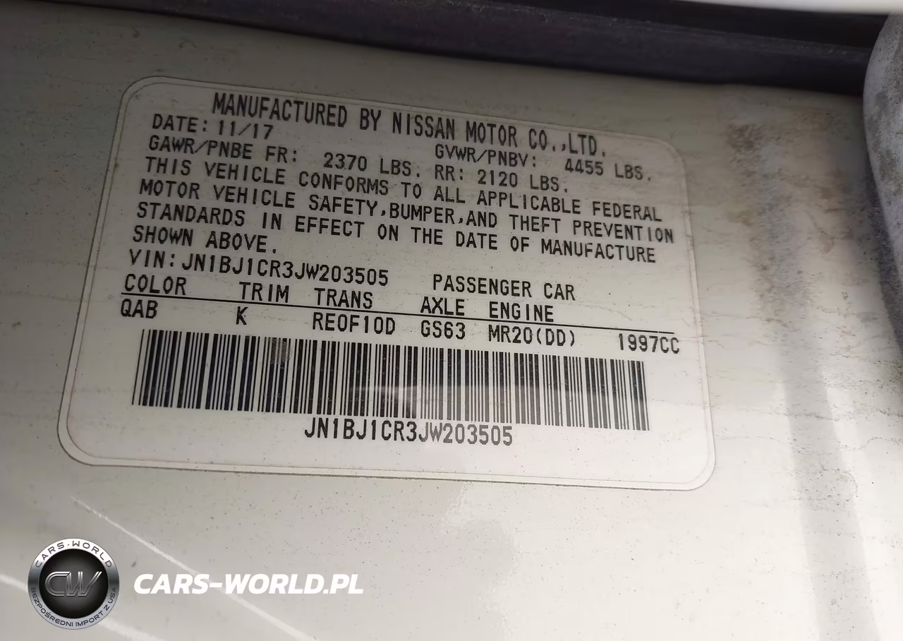 2018 Nissan Rogue Sport Sv VIN:JN1BJ1CR3JW203505 - 9