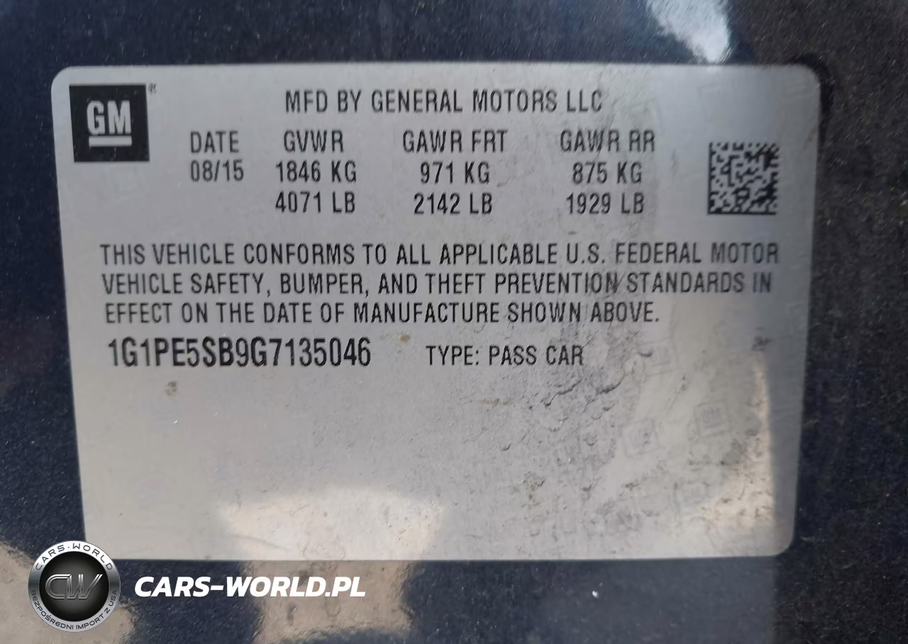2016 Chevrolet Cruze Limited 1Lt Auto VIN:1G1PE5SB9G7135046 - 9