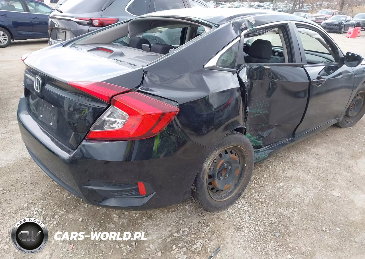 2018 Honda Civic Lx VIN:19XFC2F57JE020660 - 4