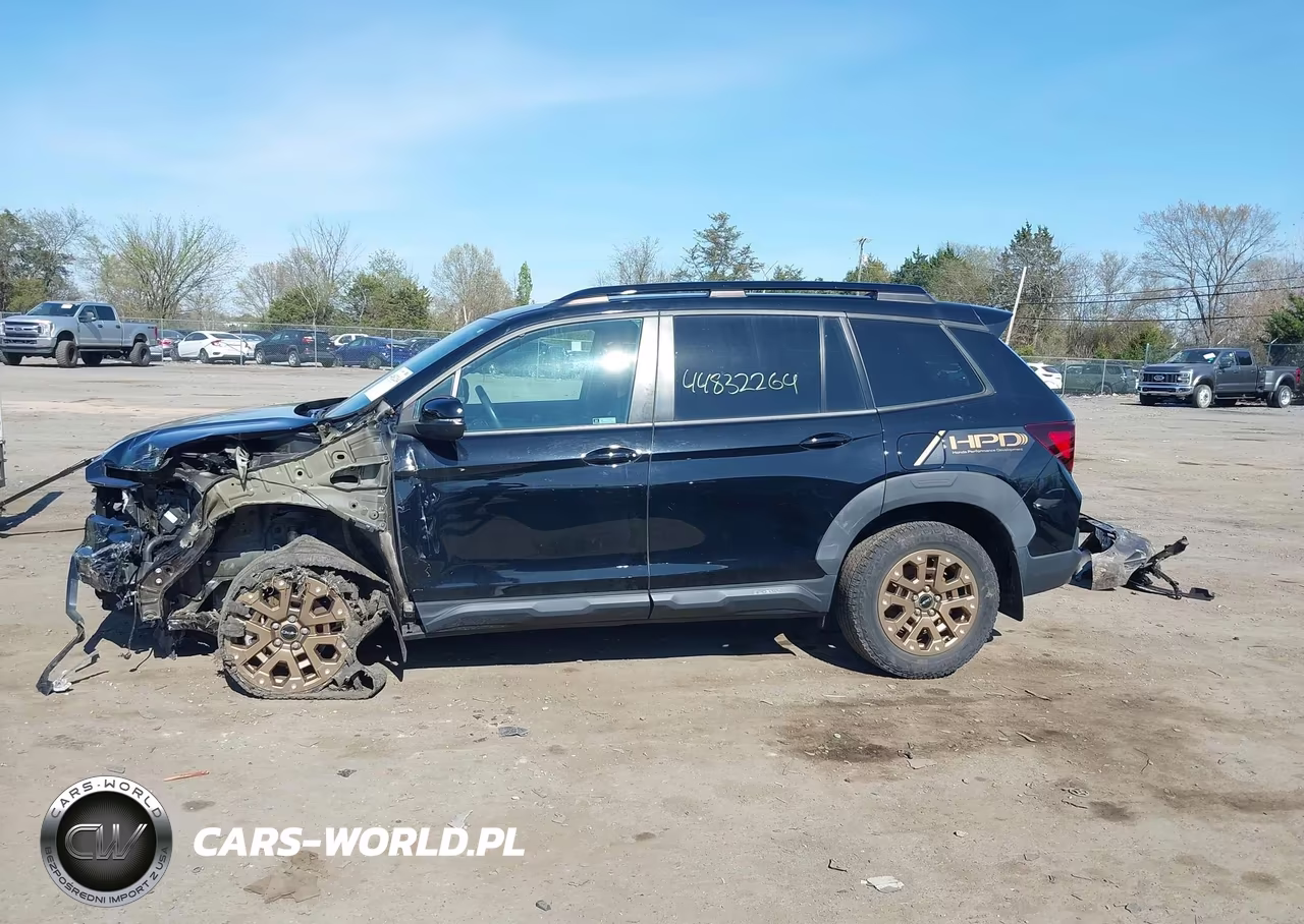 2022 Honda Passport Awd Trailsport VIN:5FNYF8H63NB016341 - 14