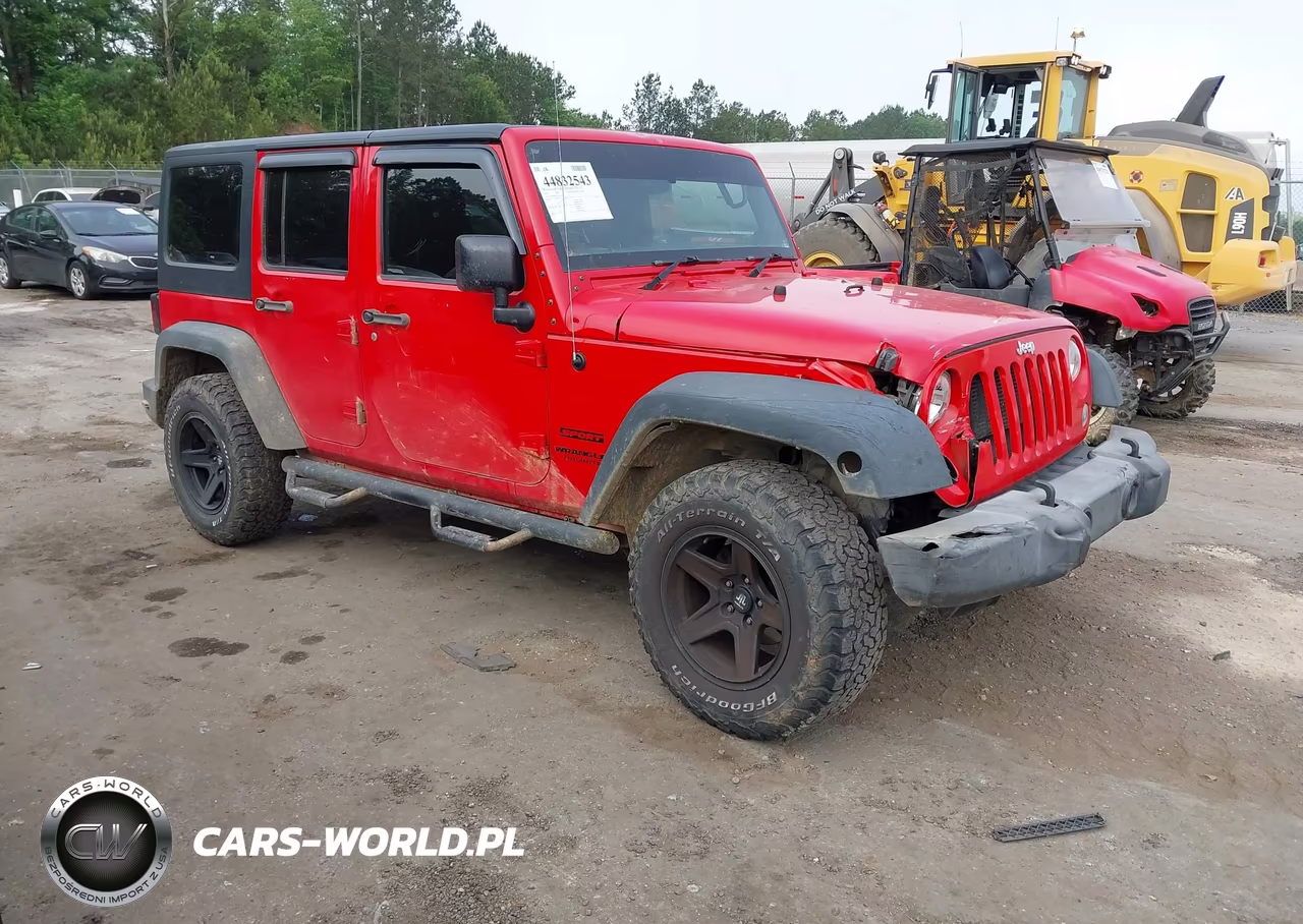 2015 Jeep Wrangler Unlimited Sport Rhd