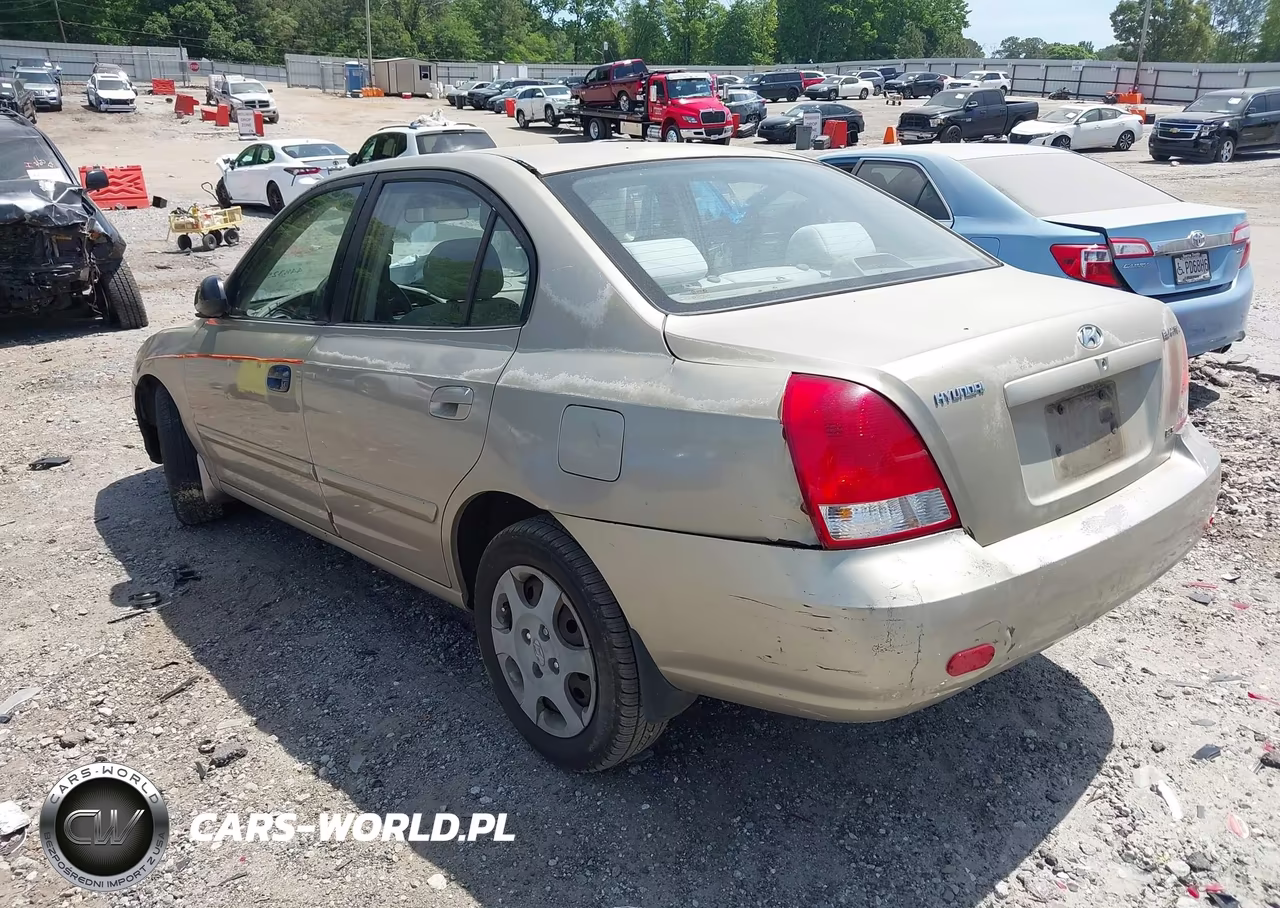 2002 Hyundai Elantra Gls VIN:KMHDN45D52U368249 - 3