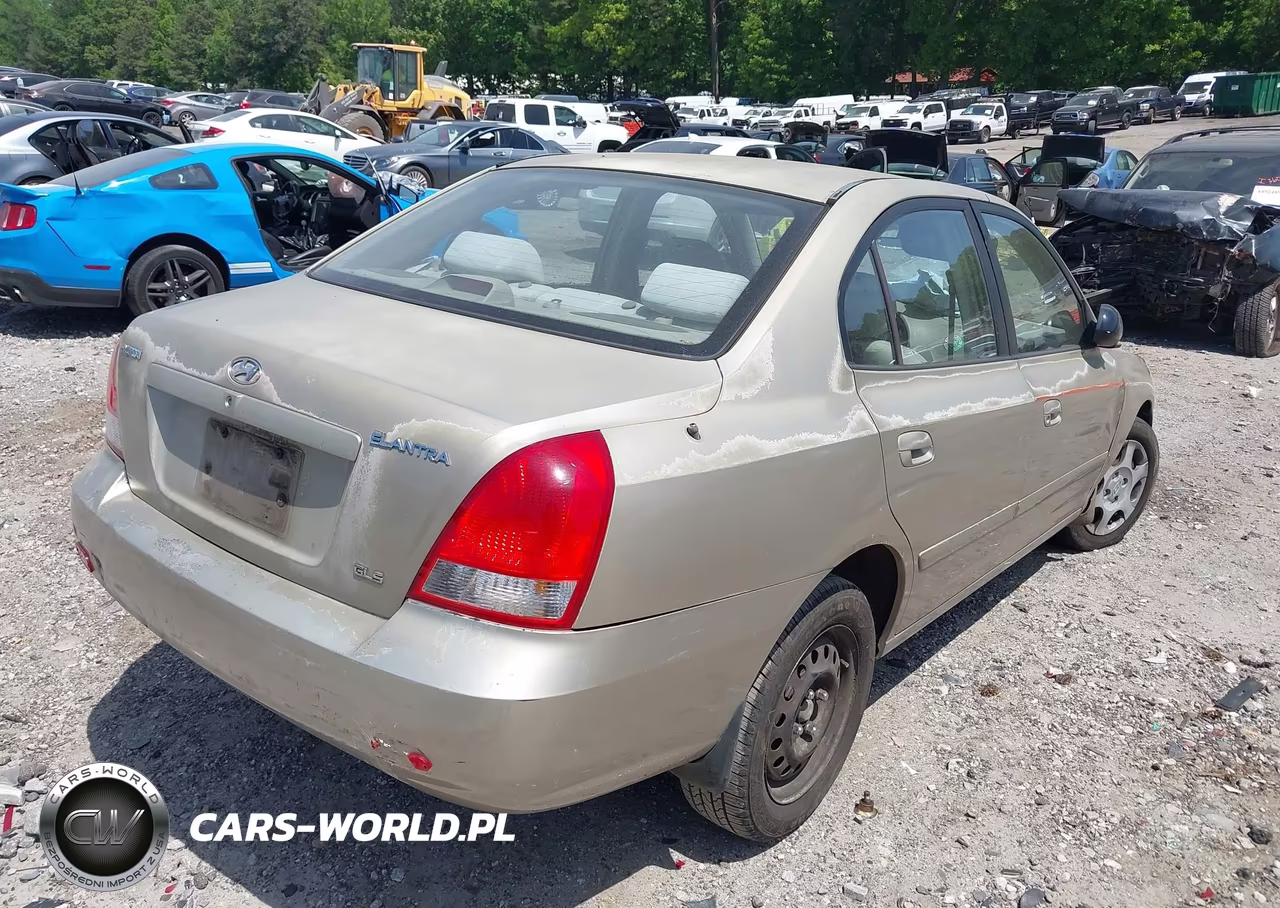 2002 Hyundai Elantra Gls VIN:KMHDN45D52U368249 - 4