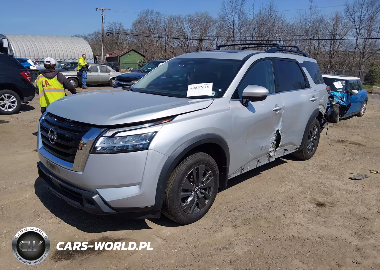 2022 Nissan Pathfinder Sv 4Wd VIN:5N1DR3BD6NC231172 - 2