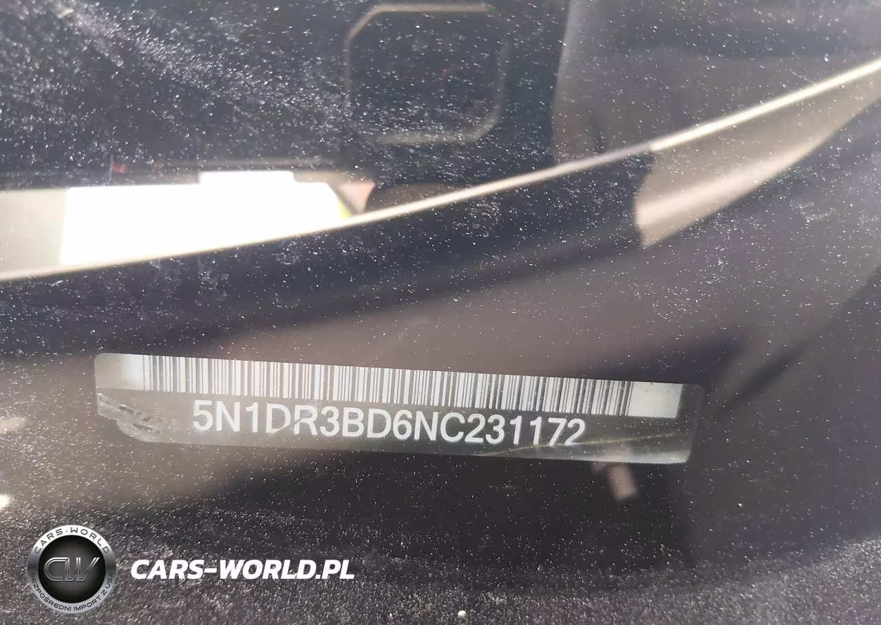 2022 Nissan Pathfinder Sv 4Wd VIN:5N1DR3BD6NC231172 - 9