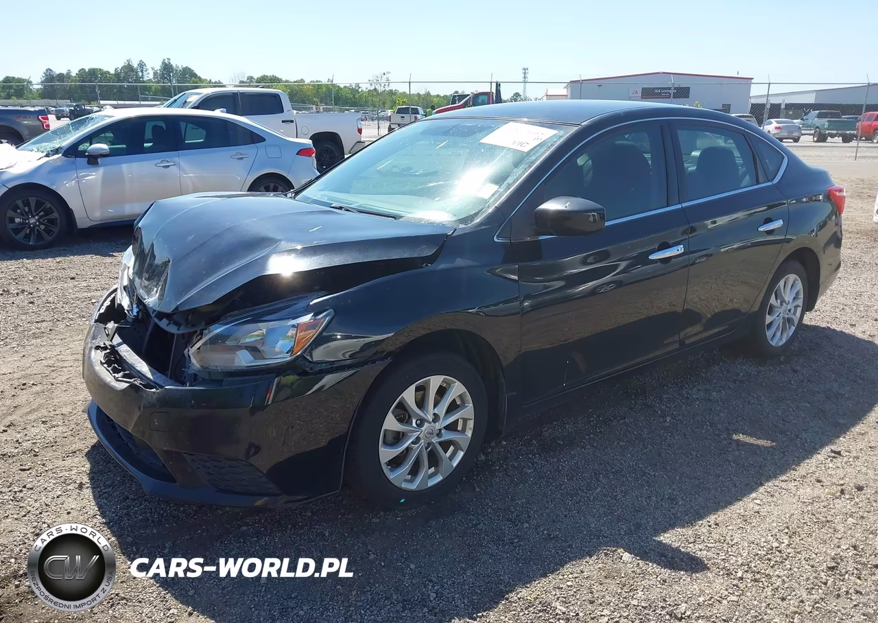 2018 Nissan Sentra Sv VIN:3N1AB7AP6JY254194 - 2