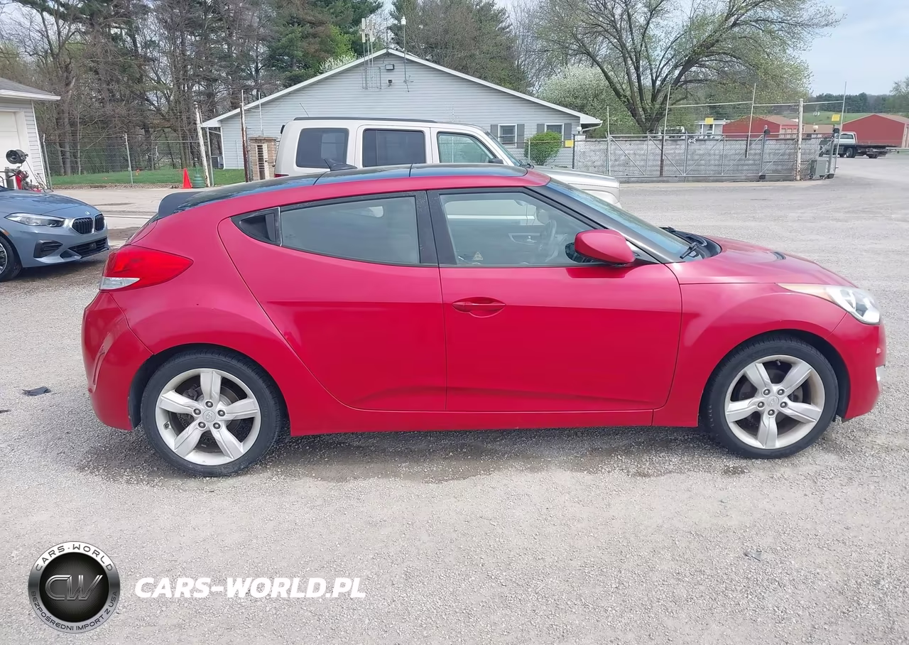 2014 Hyundai Veloster Base W-Gray VIN:KMHTC6AD0EU207184 - 13