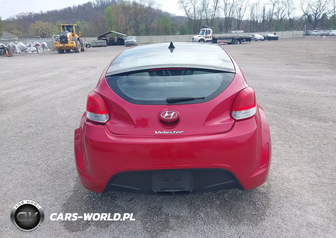 2014 Hyundai Veloster Base W-Gray VIN:KMHTC6AD0EU207184 - 16