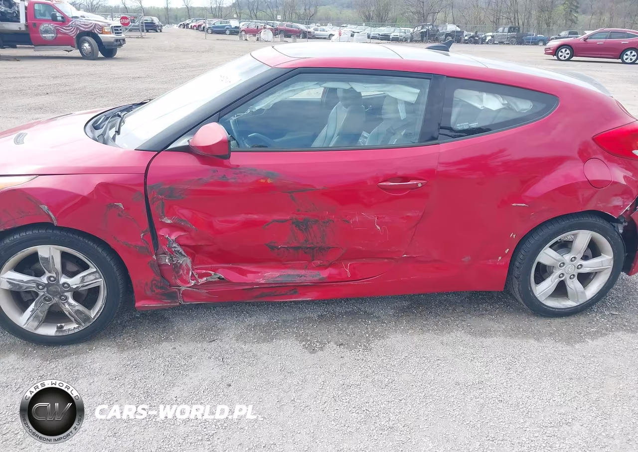2014 Hyundai Veloster Base W-Gray VIN:KMHTC6AD0EU207184 - 6