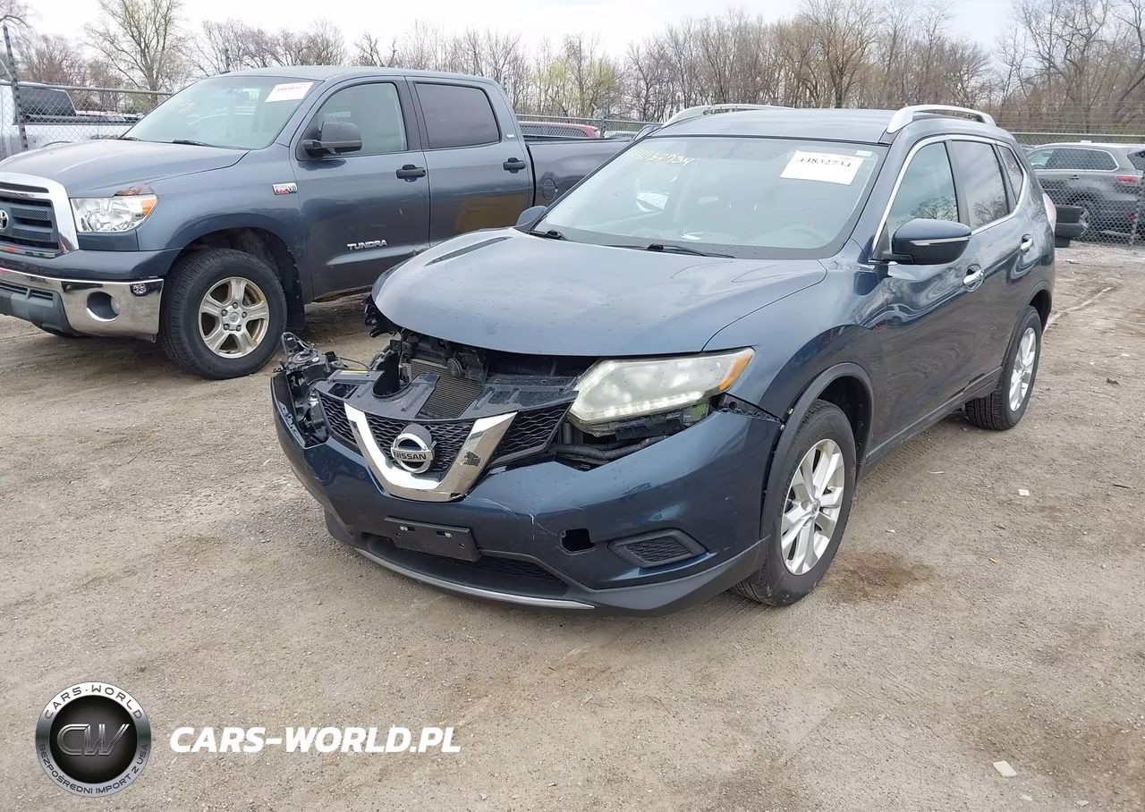 2015 Nissan Rogue Sv VIN:5N1AT2MK7FC818816 - 2