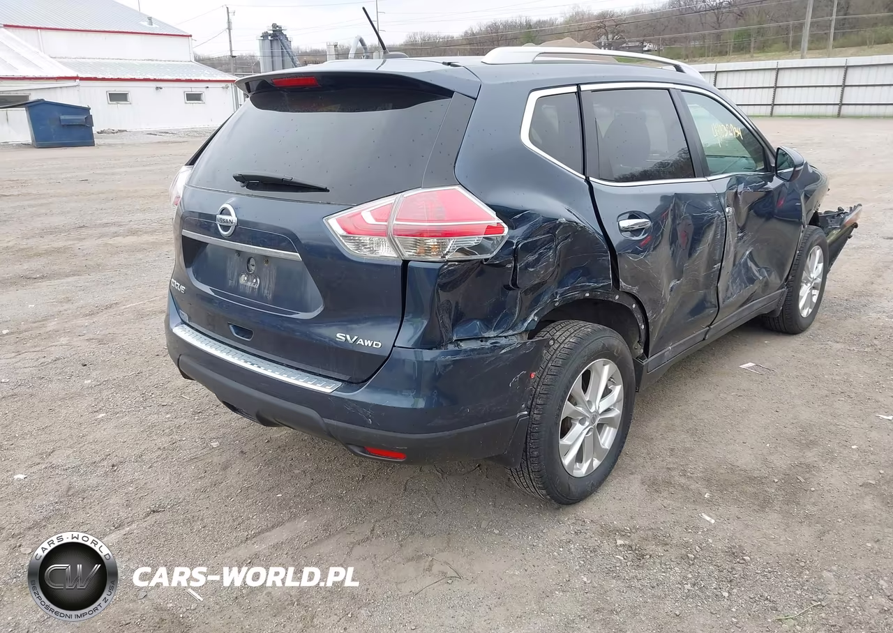 2015 Nissan Rogue Sv VIN:5N1AT2MK7FC818816 - 4