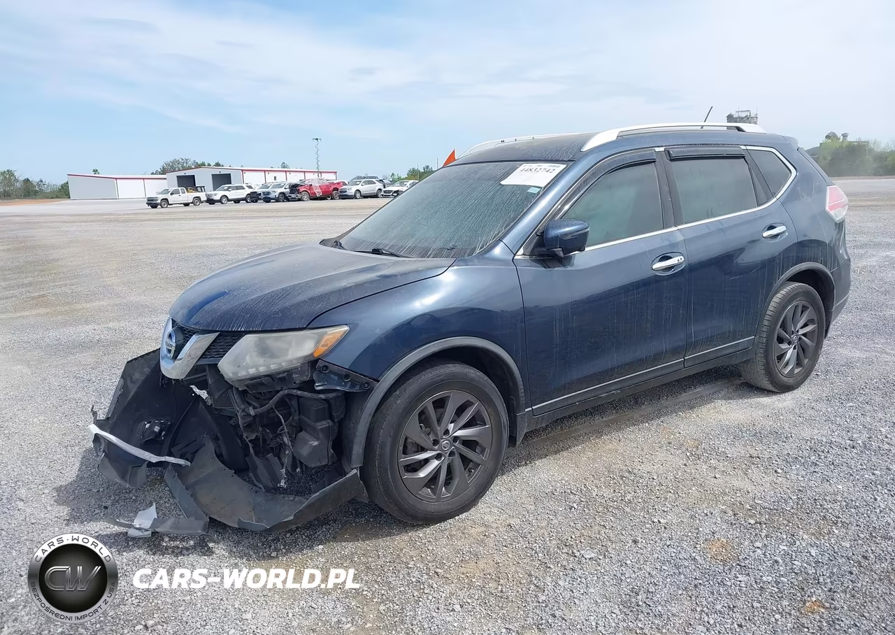 2016 Nissan Rogue Sl VIN:KNMAT2MT8GP669713 - 2