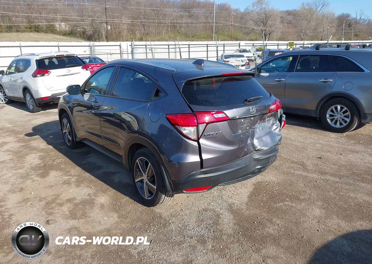 2022 Honda Hr-V Awd Ex VIN:3CZRU6H50NM737115 - 3