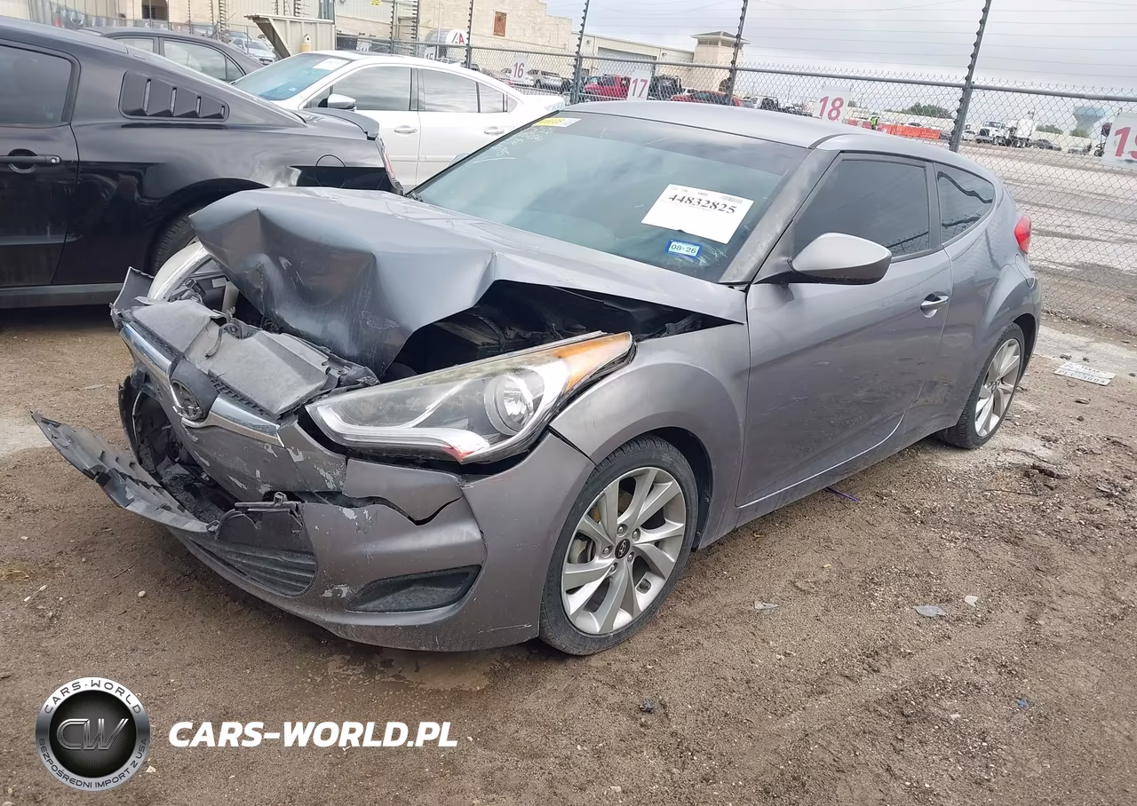 2016 Hyundai Veloster VIN:KMHTC6ADXGU270795 - 2
