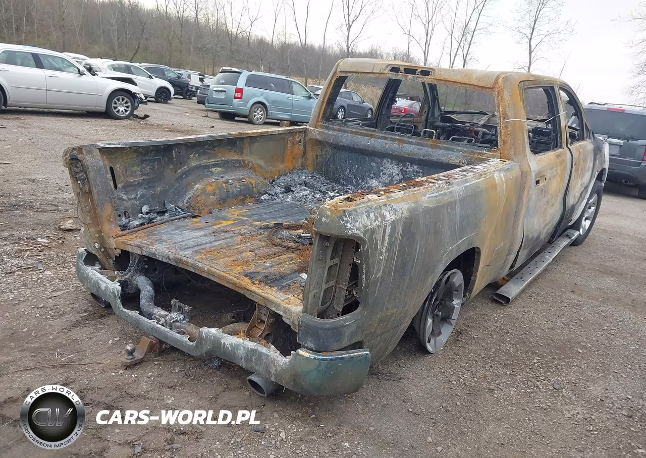 2022 Ram 1500 Big Horn 4X2 6'4 Box VIN:1C6RREMT0NN292653 - 4