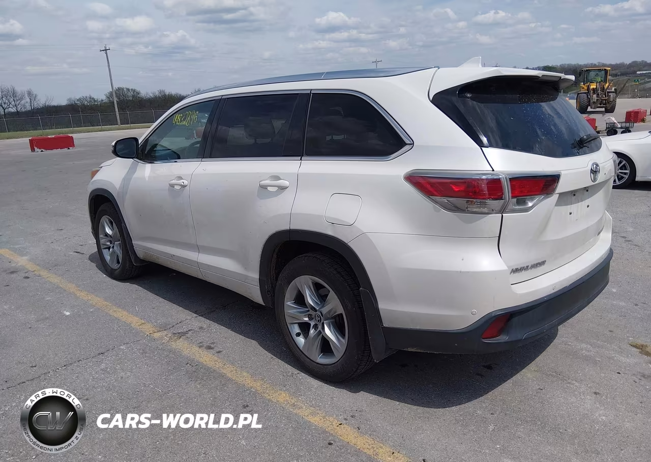 2016 Toyota Highlander Limited V6 VIN:5TDDKRFH7GS272856 - 3