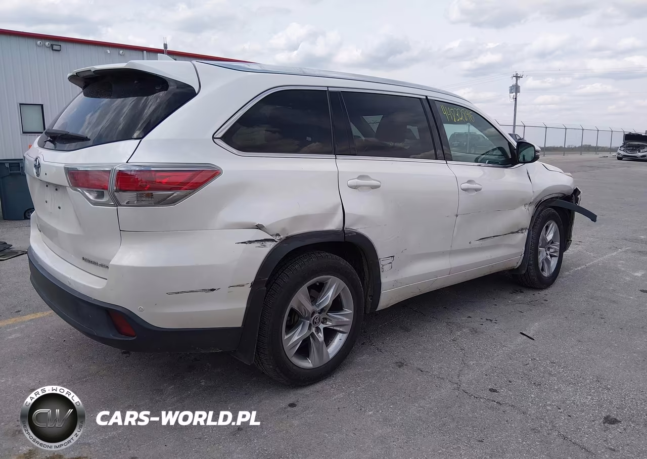 2016 Toyota Highlander Limited V6 VIN:5TDDKRFH7GS272856 - 4