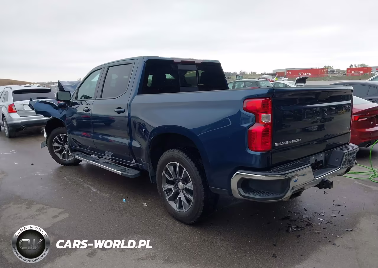 2021 Chevrolet Silverado 1500 4Wd Short Bed Lt VIN:3GCUYDEDXMG186788 - 3