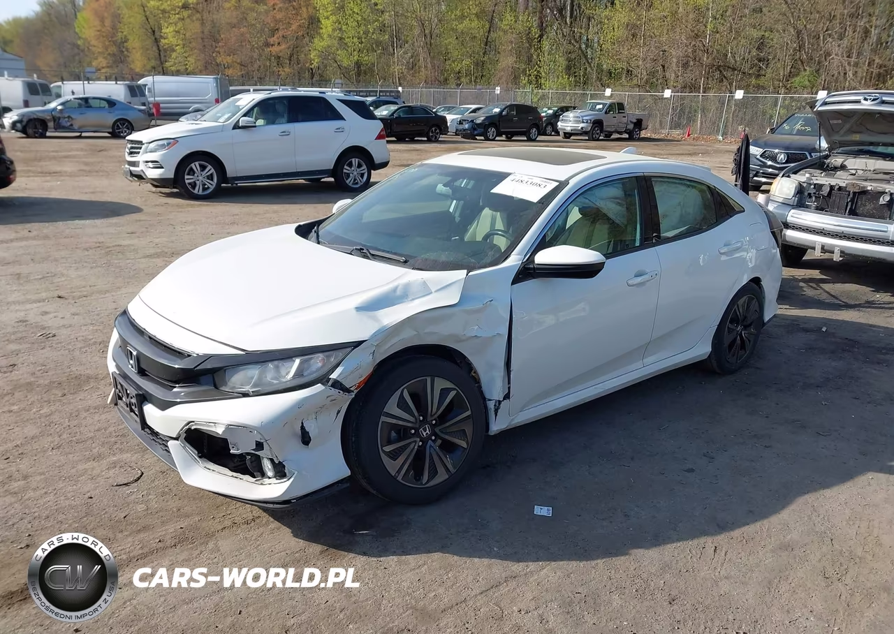 2017 Honda Civic Ex-L VIN:SHHFK7H72HU413872 - 2