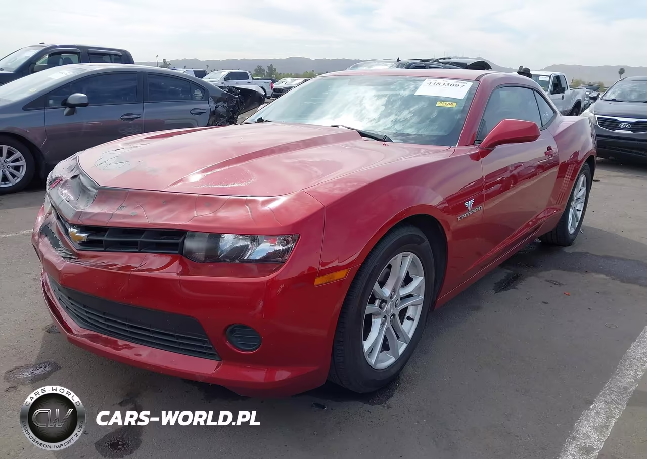 2015 Chevrolet Camaro 2Ls VIN:2G1FB1E3XF9227684 - 2