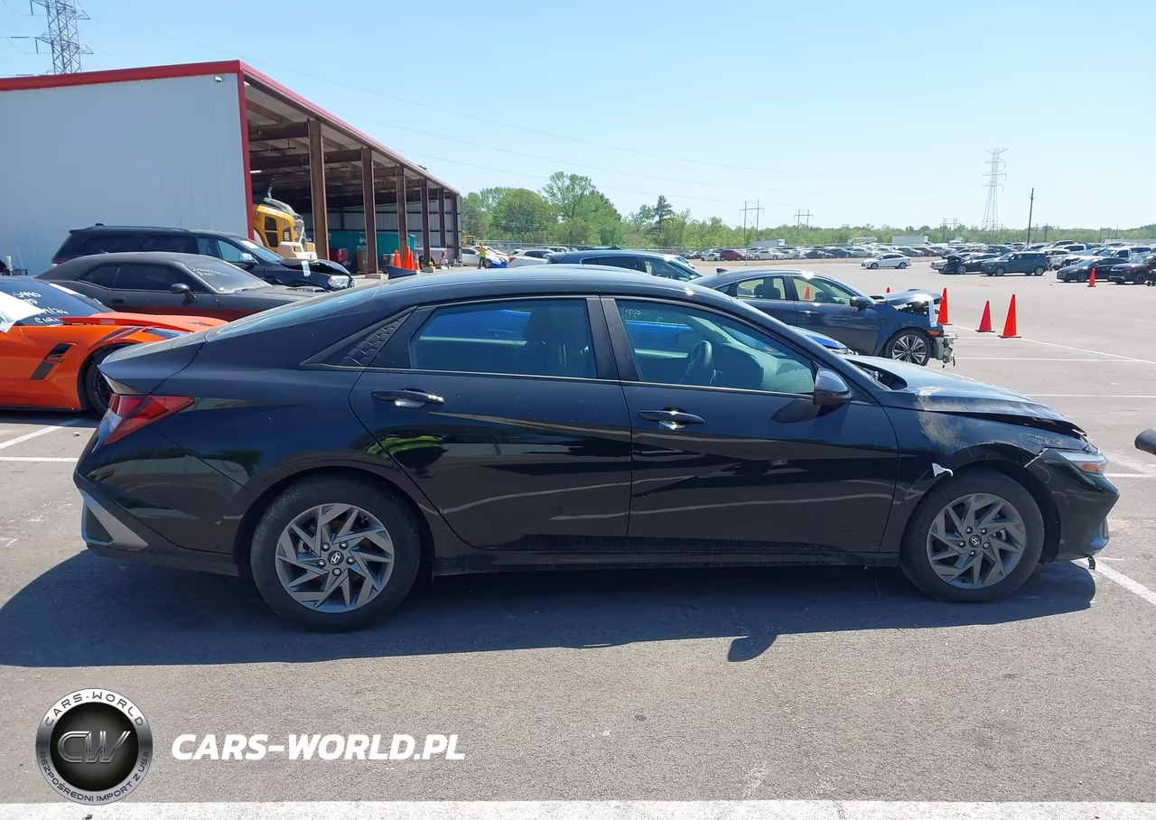 2024 Hyundai Elantra Sel VIN:KMHLM4DG9RU733441 - 14