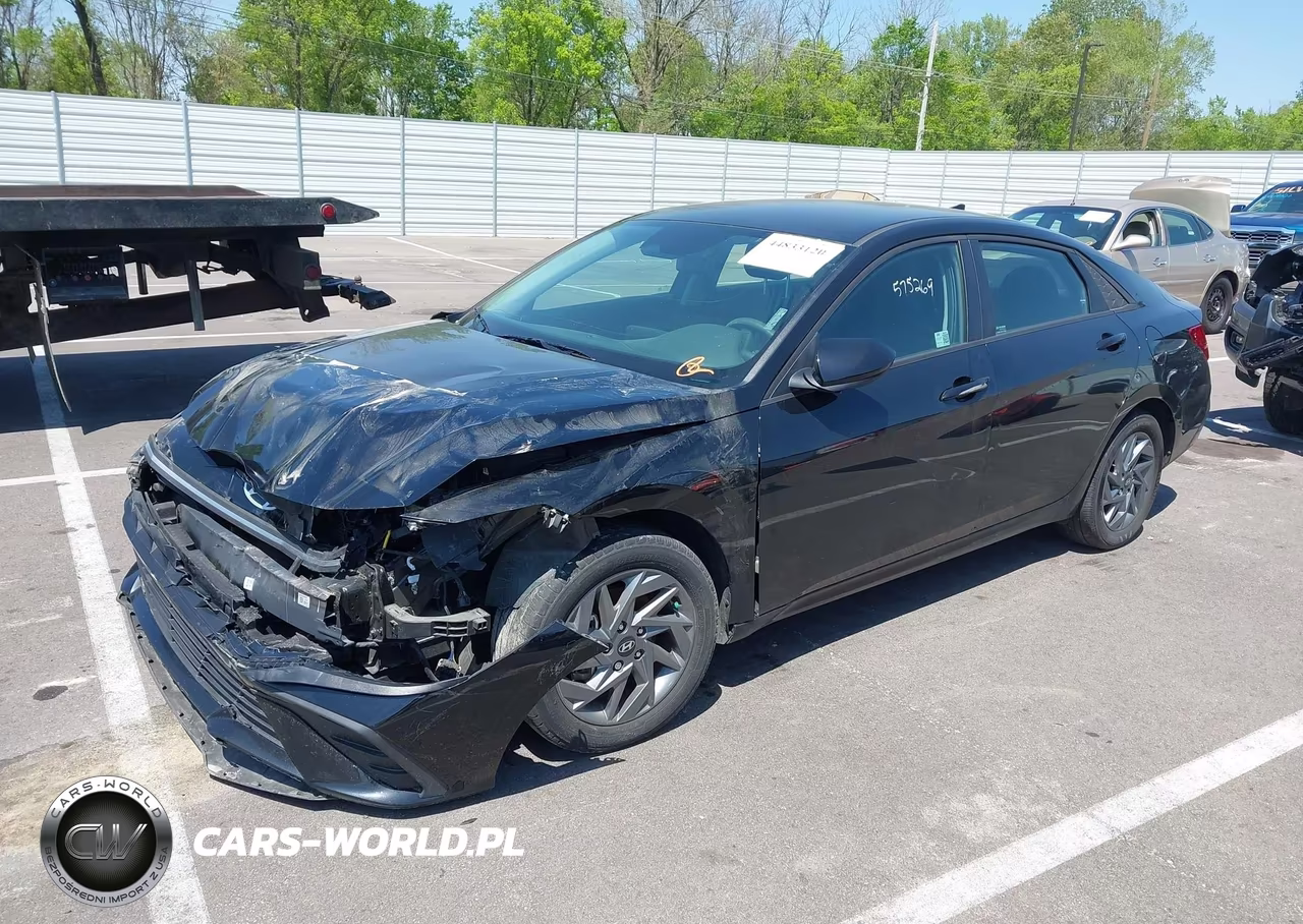 2024 Hyundai Elantra Sel VIN:KMHLM4DG9RU733441 - 2