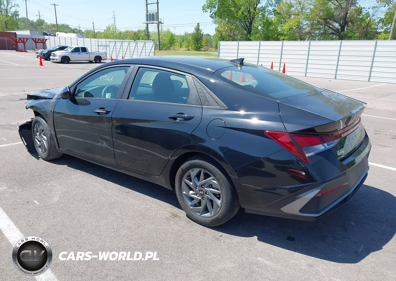 2024 Hyundai Elantra Sel VIN:KMHLM4DG9RU733441 - 3