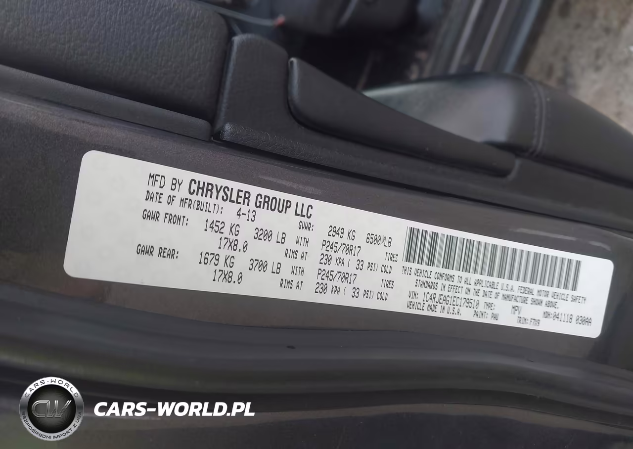 2014 Jeep Grand Cherokee Laredo VIN:1C4RJEAG1EC179510 - 9