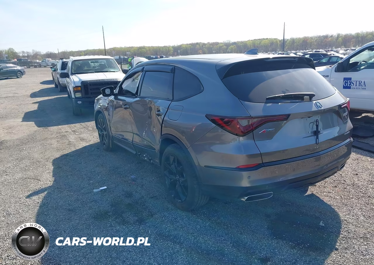 2024 Acura Mdx A-Spec VIN:5J8YE1H08RL027510 - 3