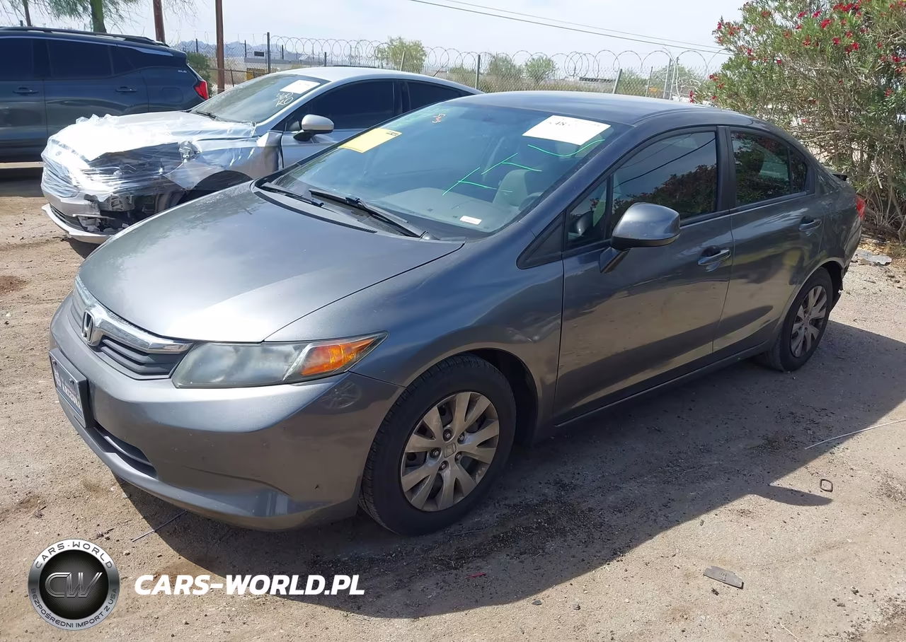 2012 Honda Civic Lx VIN:19XFB2F59CE340469 - 2