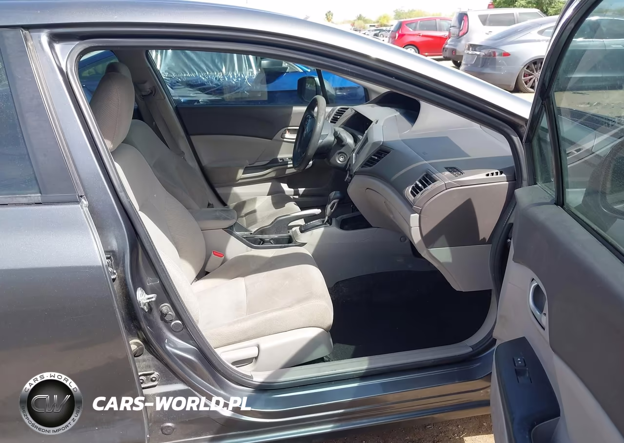 2012 Honda Civic Lx VIN:19XFB2F59CE340469 - 5
