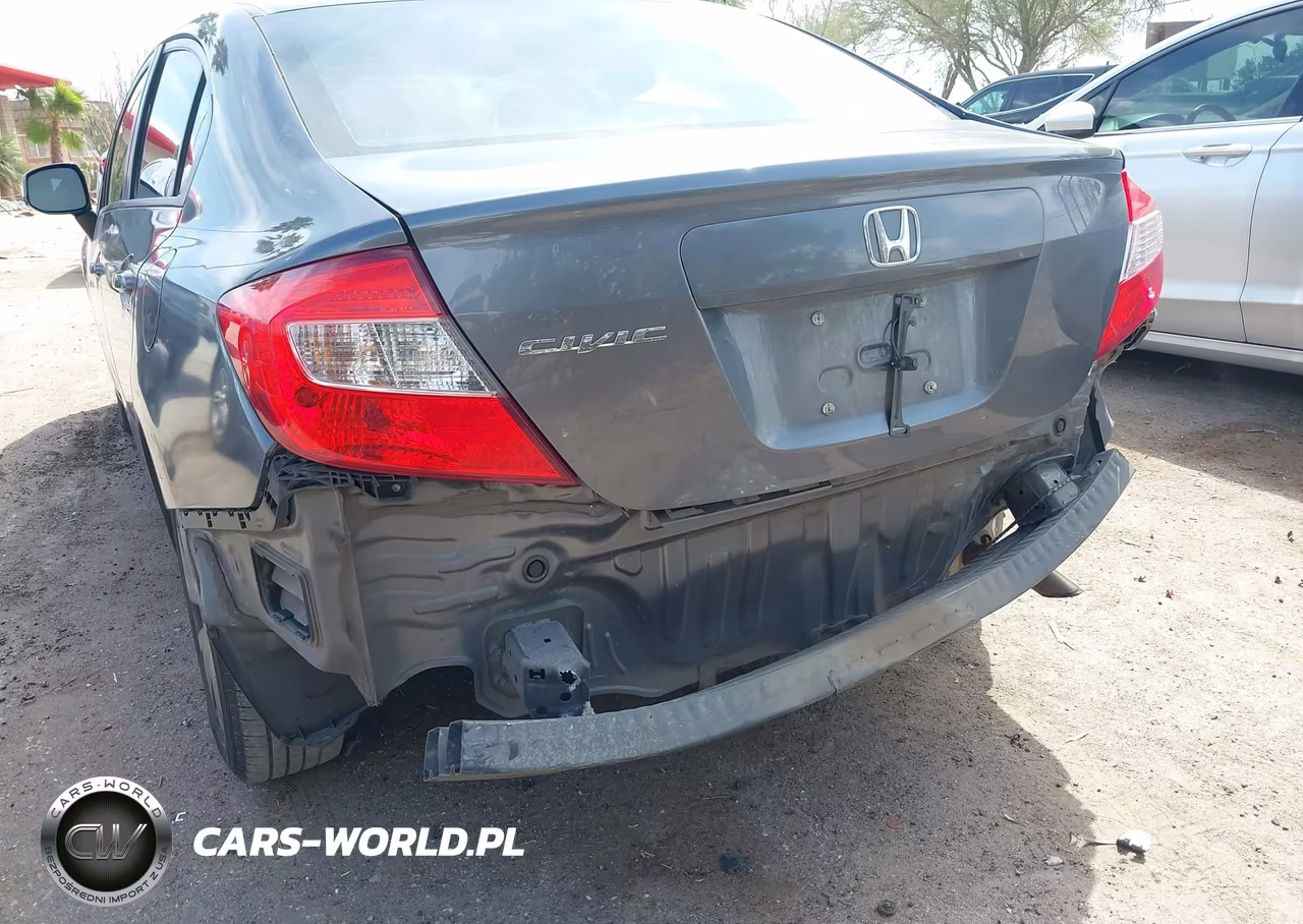 2012 Honda Civic Lx VIN:19XFB2F59CE340469 - 6