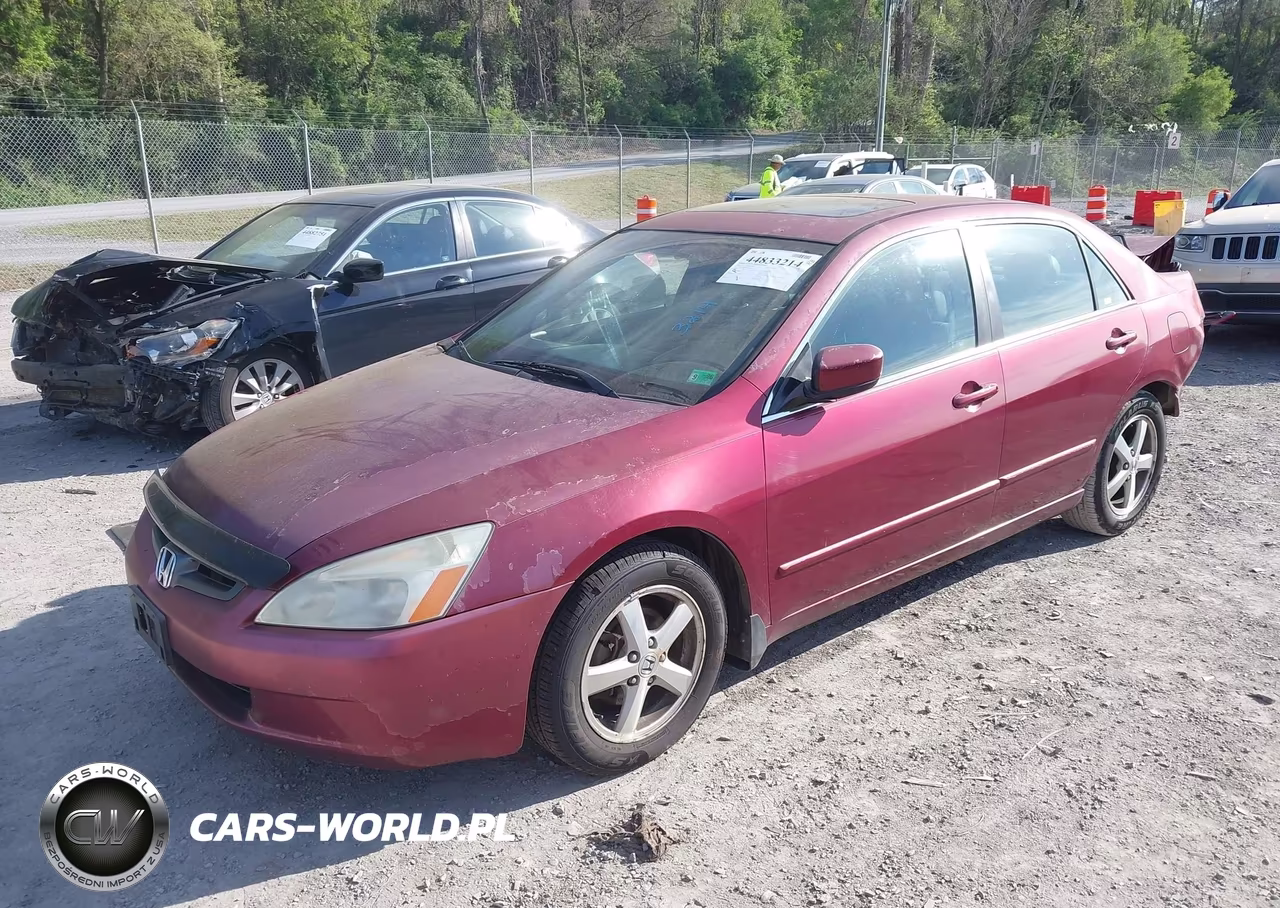 2003 Honda Accord 2.4 Ex VIN:1HGCM56603A138535 - 2