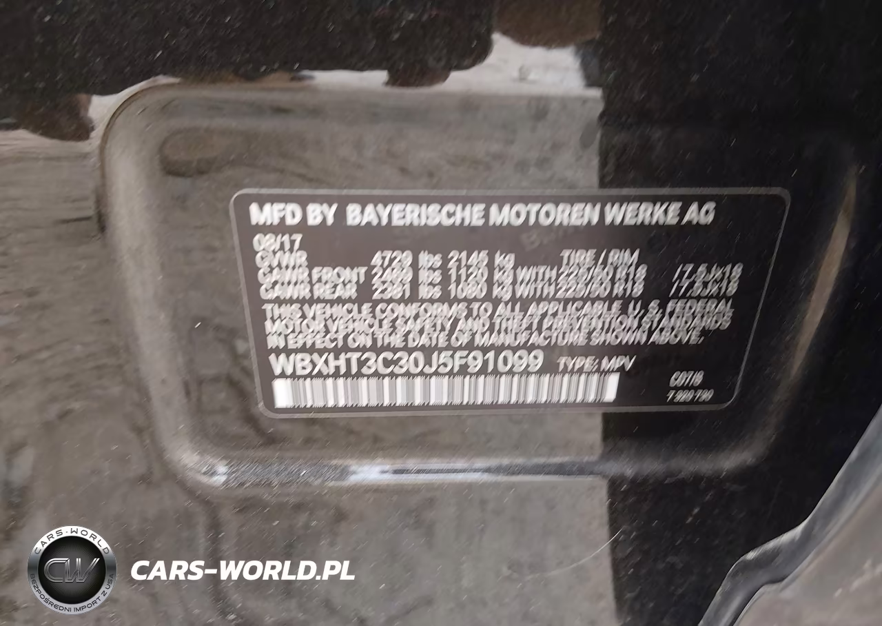 2018 BMW X1 xDrive28I VIN:WBXHT3C30J5F91099 - 9