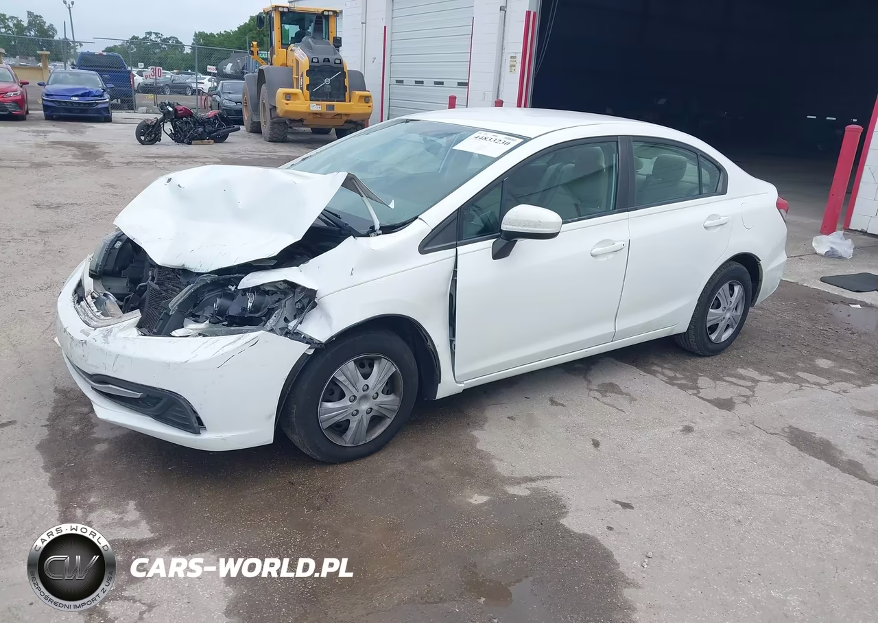 2015 Honda Civic Lx VIN:19XFB2F55FE036558 - 2