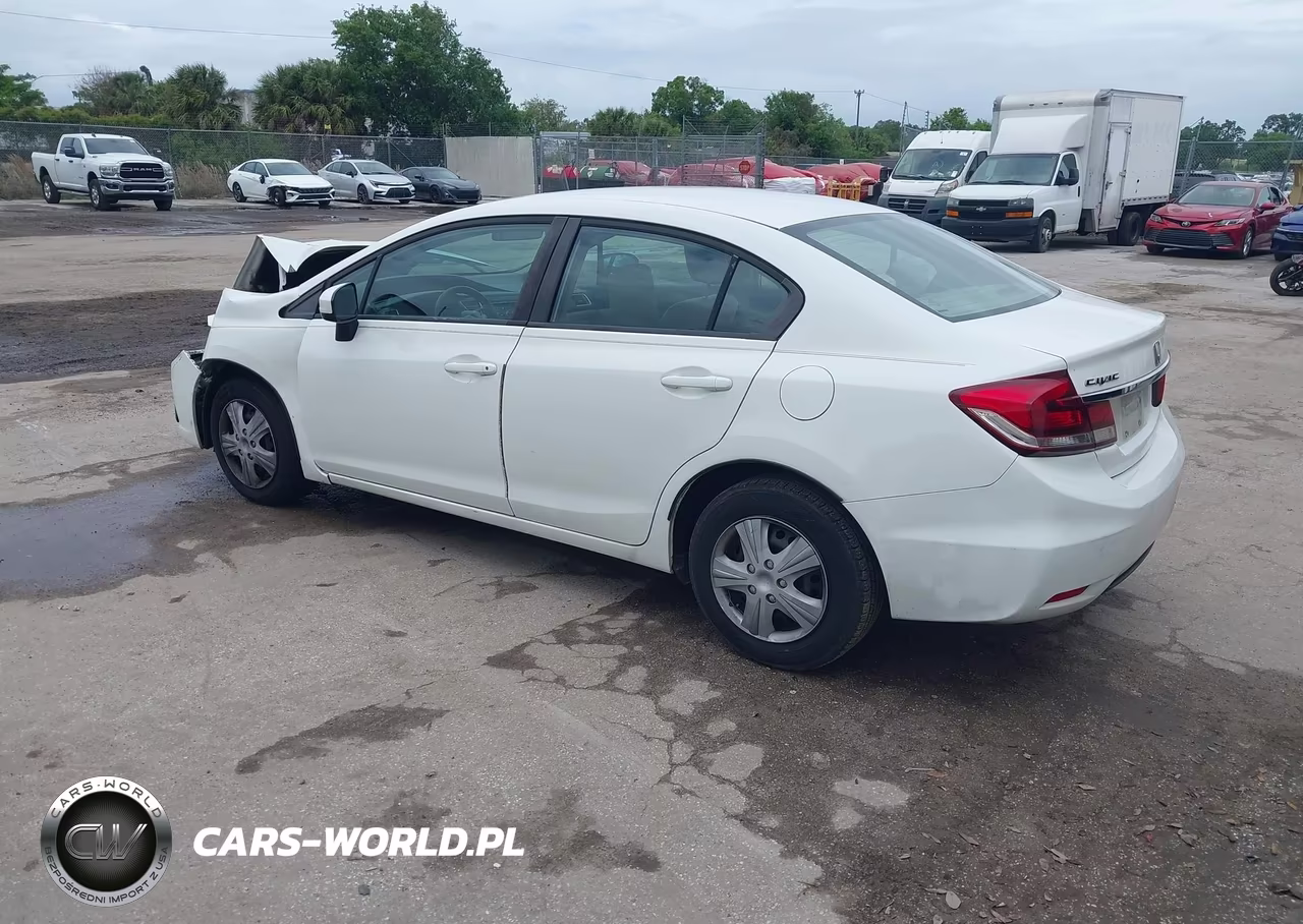 2015 Honda Civic Lx VIN:19XFB2F55FE036558 - 3